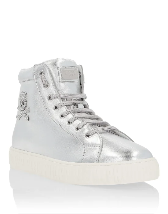 Hi-Top Sneakers Skull