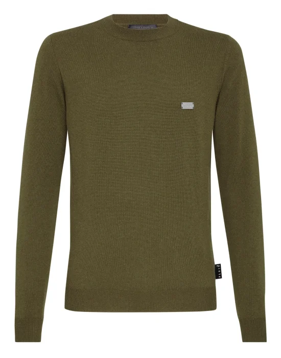 Pullover Round Neck LS Statement