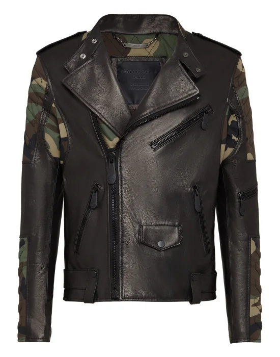 Leather Biker Camouflage