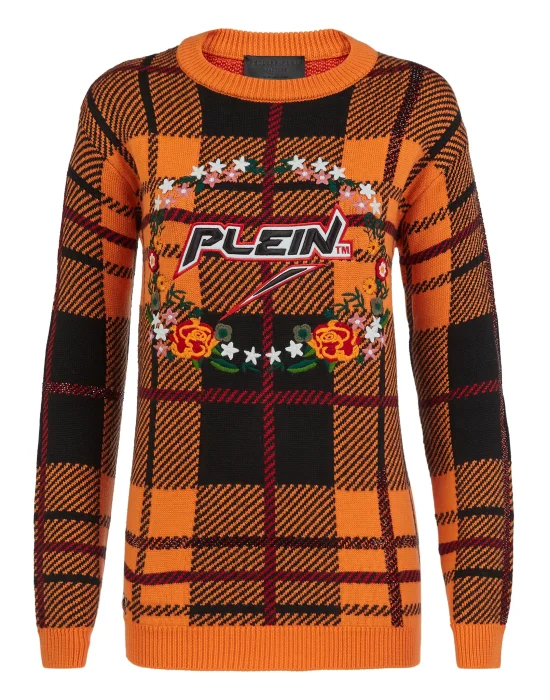 Pullover Round Neck SS Tartan