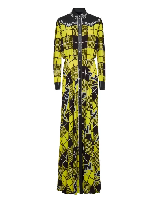 Long Dress Tartan