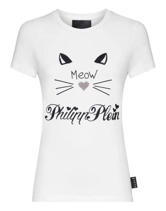 T-shirt Round Neck SS Crystal Plein