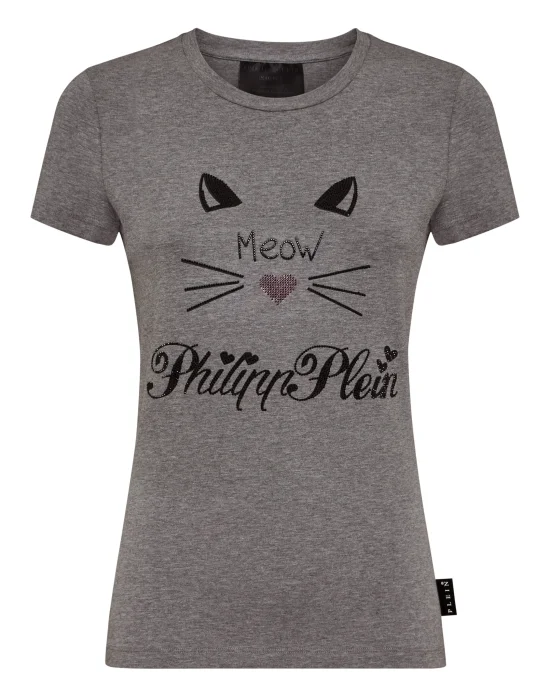 T-shirt Round Neck SS Crystal Plein
