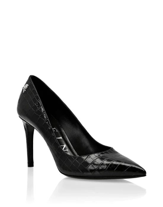 Decollete Mid Heels Skull