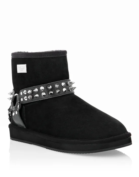 Boots Low Flat Studs