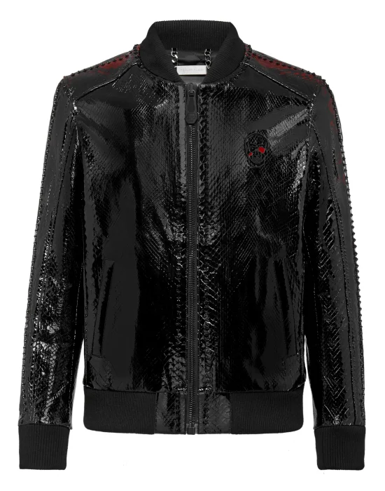 Leather Bomber Luxury