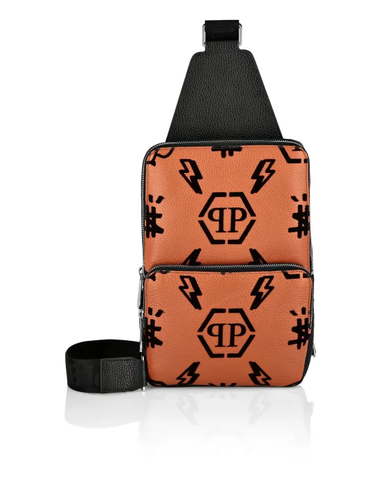Leather Cross body Monogram