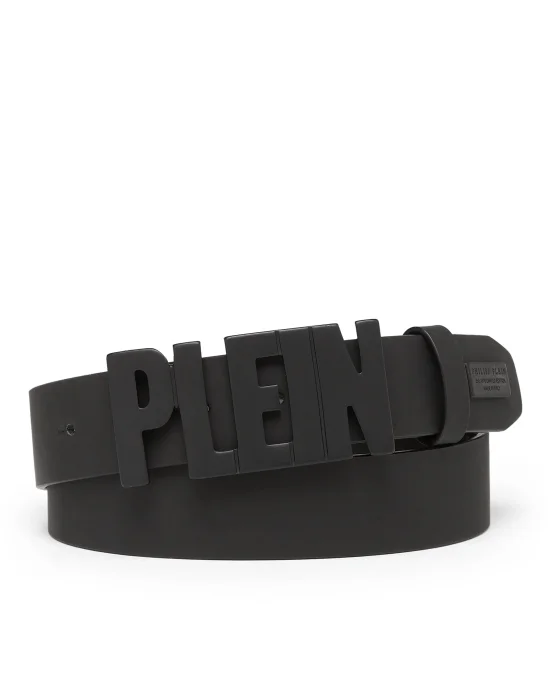 Rubber Leather Belt Philipp Plein TM