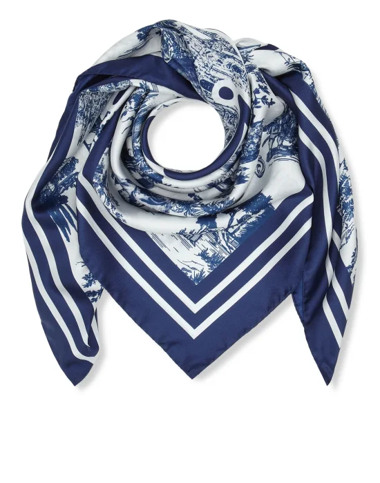 Silk Foulard 90x90 En PLEIN air