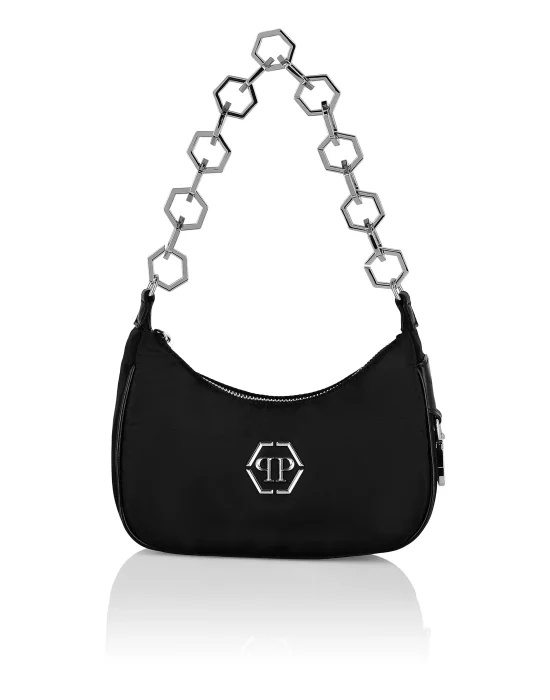 Nylon ¨Chain Shoulder Bag