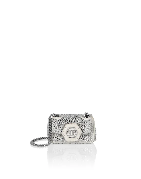 Suede Mini Shoulder Iconic Plein