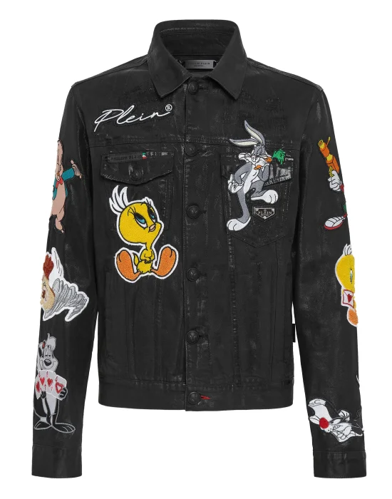 Denim Jacket Looney Tunes