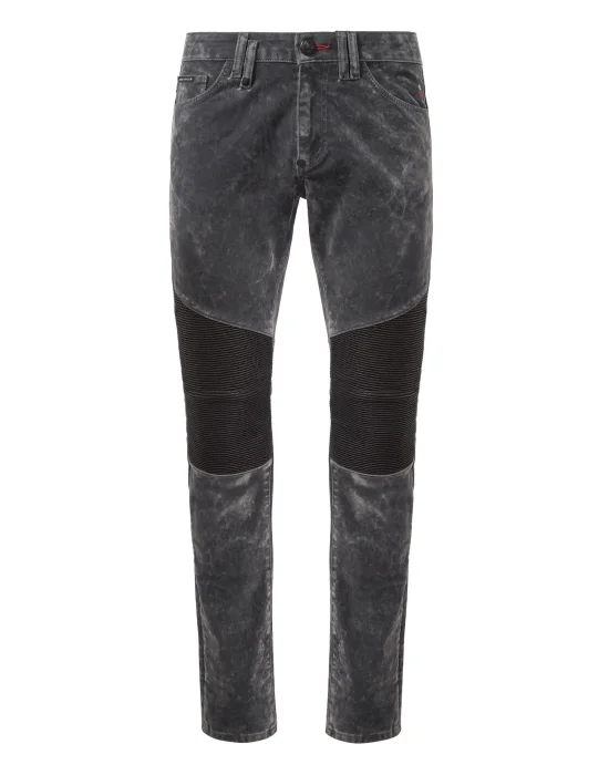 Denim Trousers Skinny Biker Fit Iconic Plein