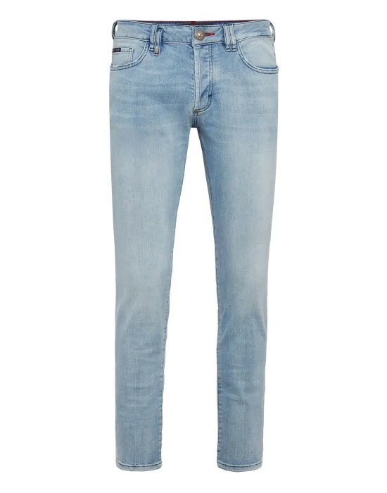 Denim Skinny Trousers fit Iconic Plein