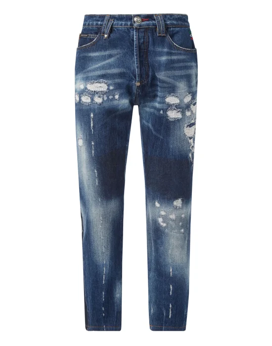 Denim Carrot Fit Iconic Plein