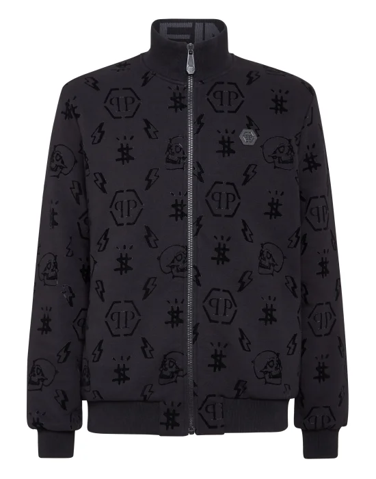Jogging Jacket Flock Monogram