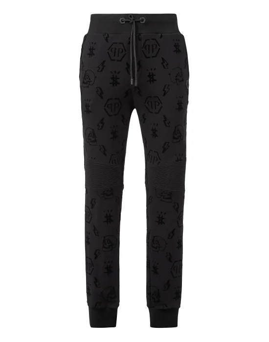 Jogging Trousers Flock Monogram