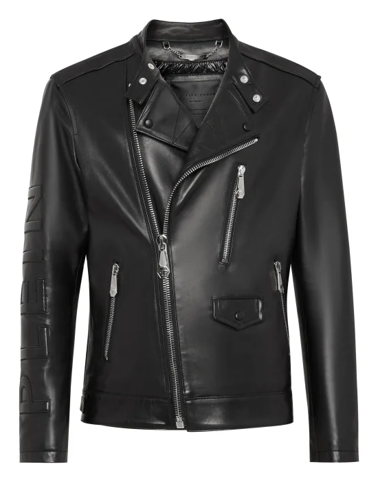 Leather Biker Philipp Plein TM