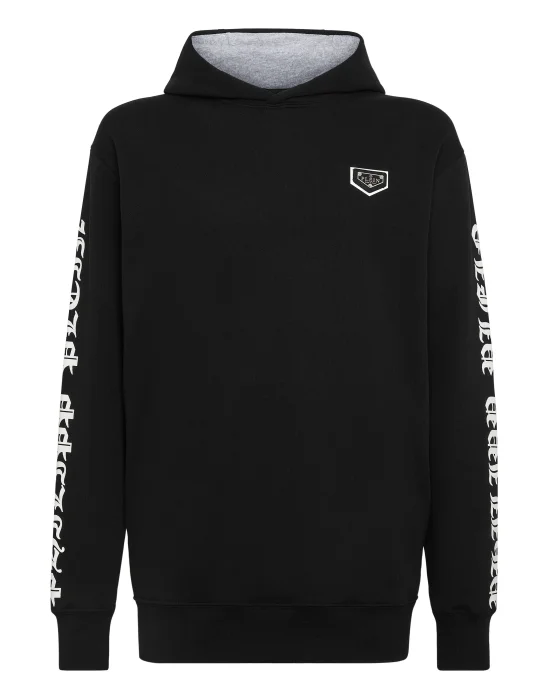 Hoodie sweatshirt print Skull