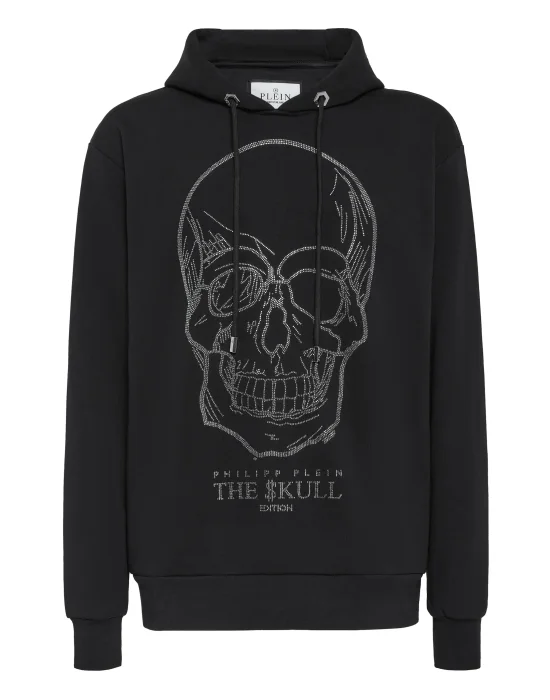 Hoodie sweatshirt stones Skull