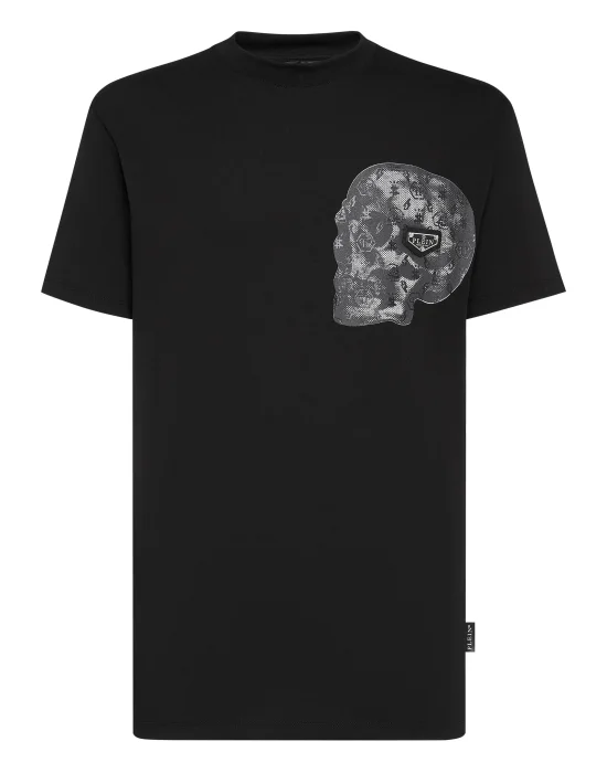 T-shirt Round Neck SS print Skull