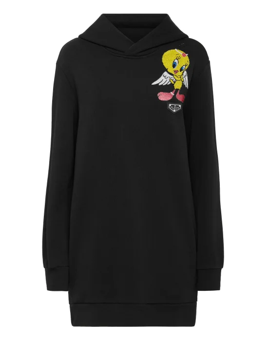 Jogging Hoodie Day Dress Looney Tunes
