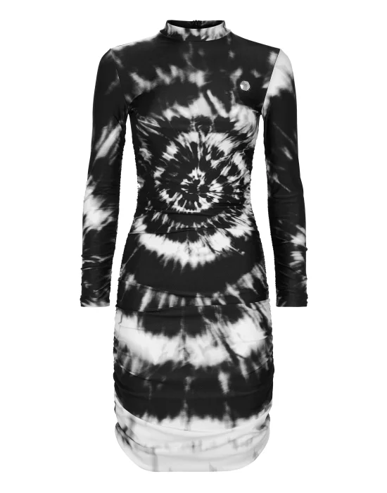 Short Dress Tie dye