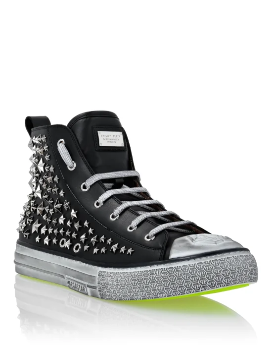 Hi-top Sneakers Studs Megastar