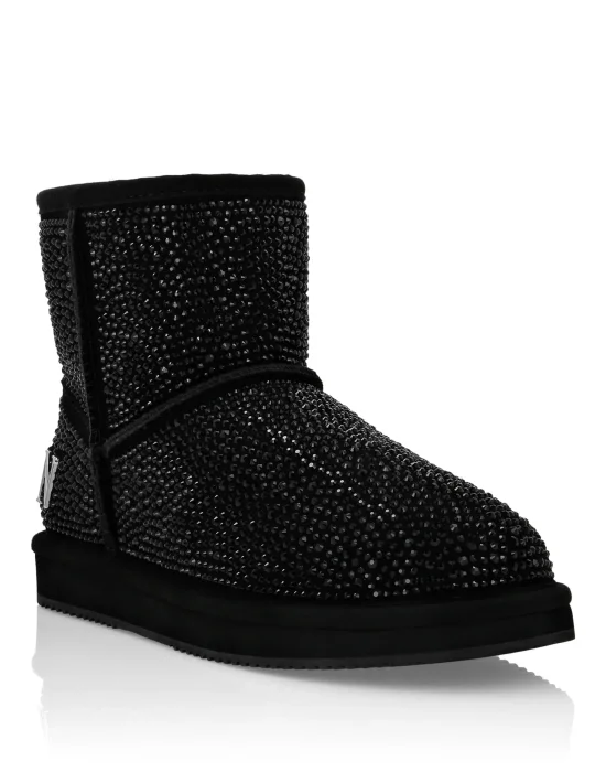 Boots Mid Flat Stones