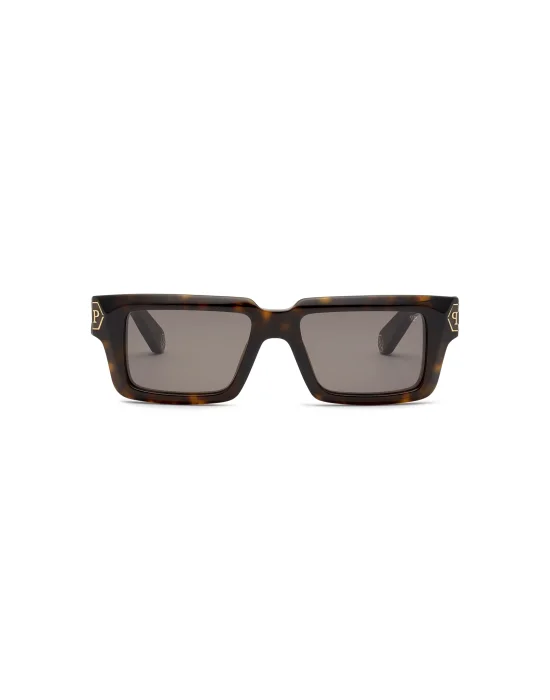 Sunglasses Rectangular Plein Dark Shapes Hexagon