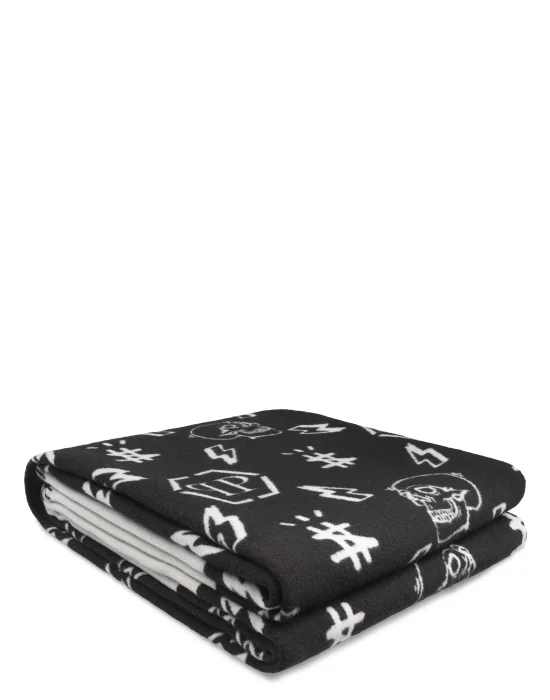 Plaid Cashmere Skull