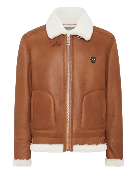 Shearling Leather Jacket