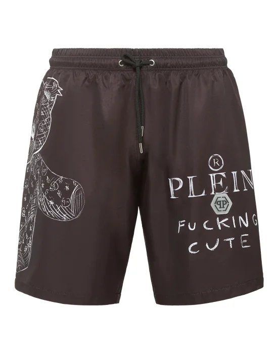 Beachwear Long Shorts Teddy Bear
