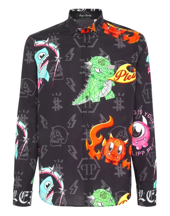 Shirt Sugar Daddy Cut LS Monsters