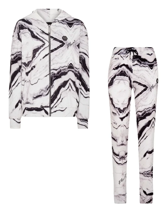 Jogging Tracksuit: Hoodie/Trousers Marble