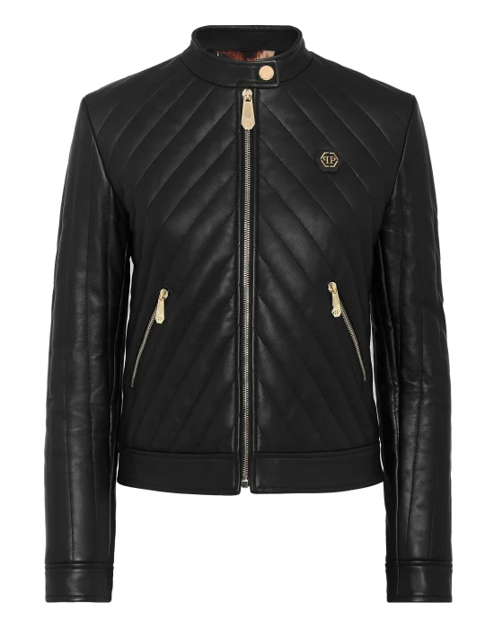 Quilted Leather Jacket