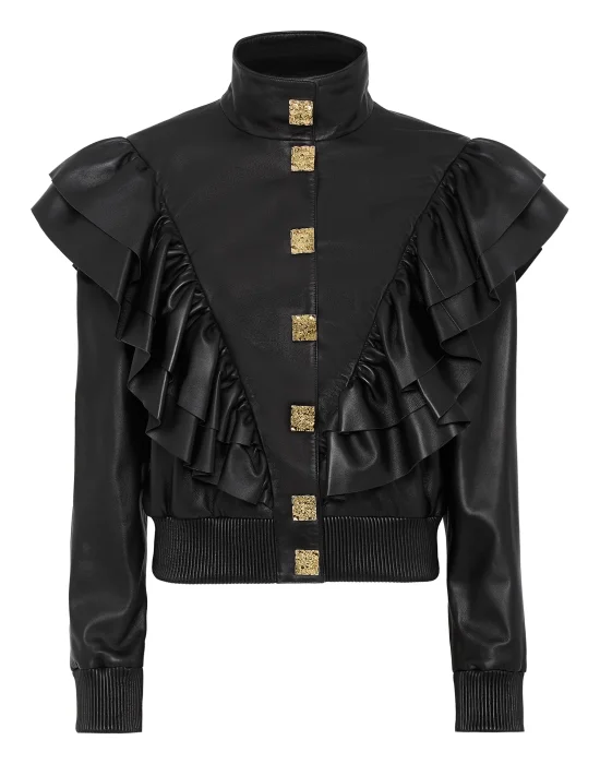 Napa Leather Bomber