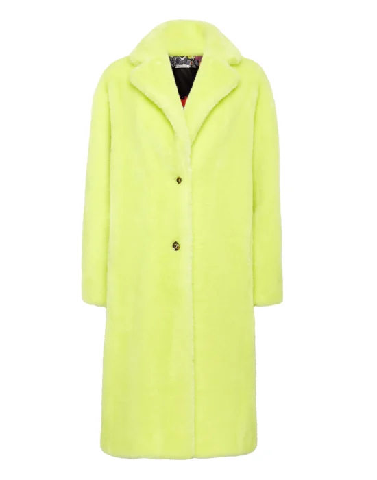 Eco fur Long Coat Monsters