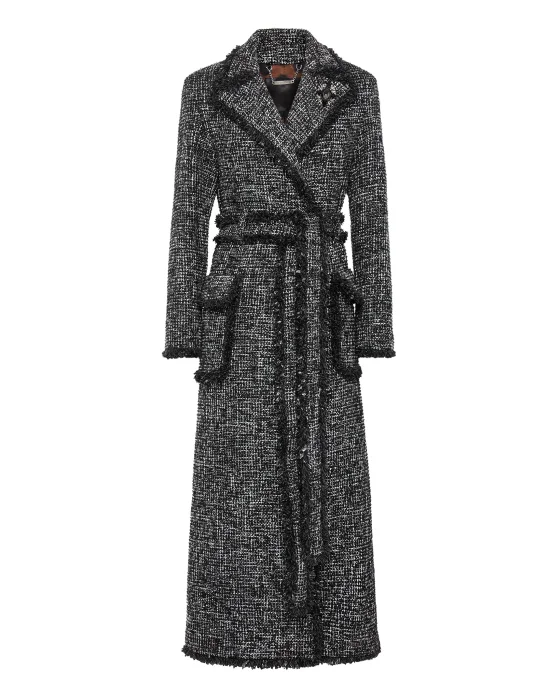 Tweed Long Coat