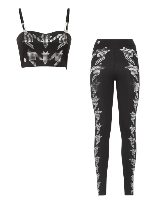 Twin set:Top/Trousers Crystal