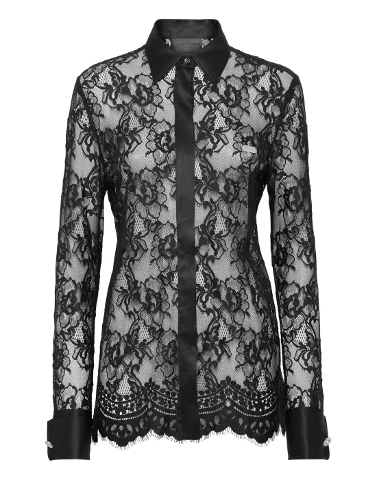 Lace Classic Shirt Lace