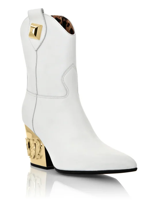 CowBoy Mid-Heel Boots  Gothic Plein