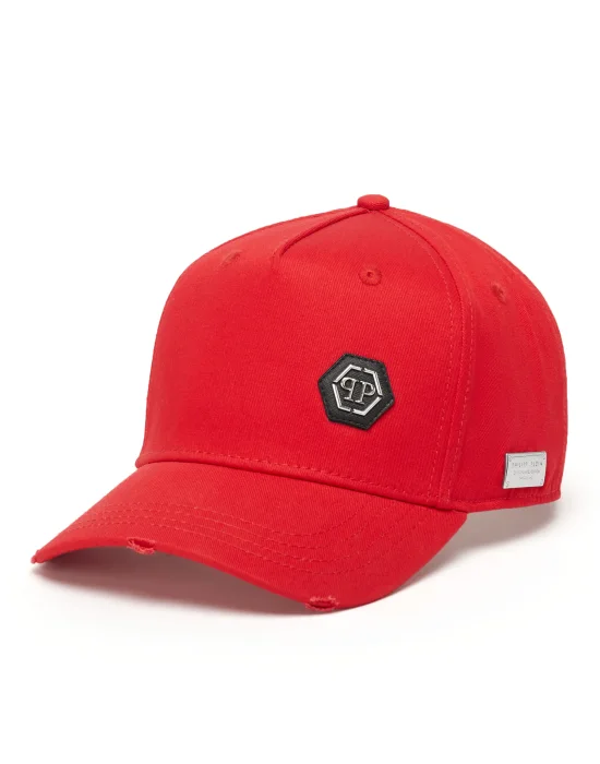 Canvas Baseball Cap Gothic Plein
