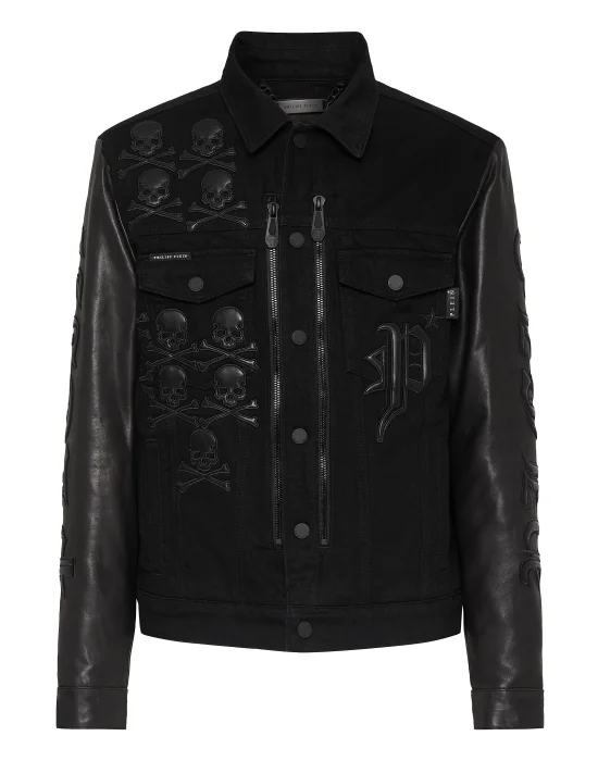 Denim Jacket Gothic Plein