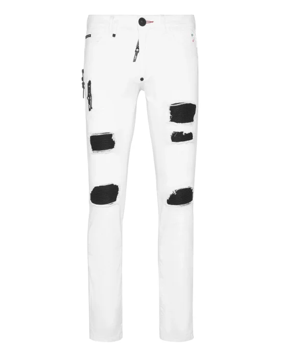 Denim Trousers Biker Fit