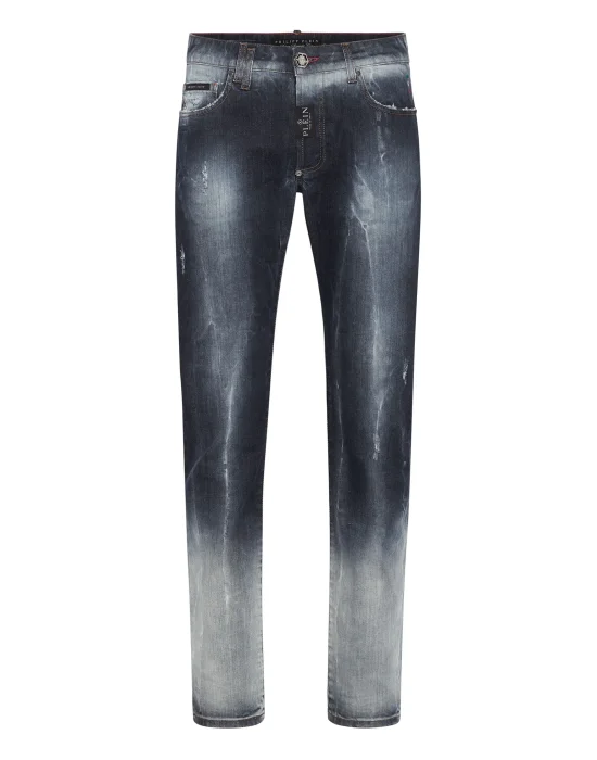 Denim Trousers Super Straight Cut Fit