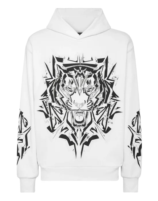 Hoodie Sweatshirt Thunder Tiger