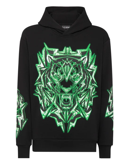 Hoodie Sweatshirt Thunder Tiger