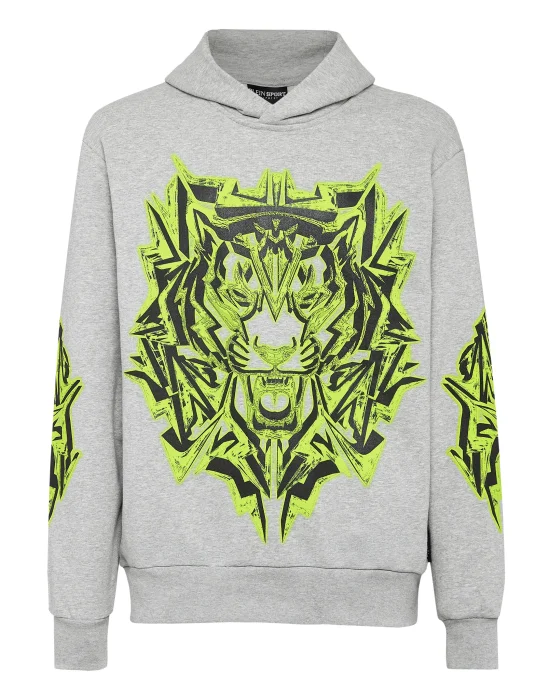 Hoodie Sweatshirt Thunder Tiger