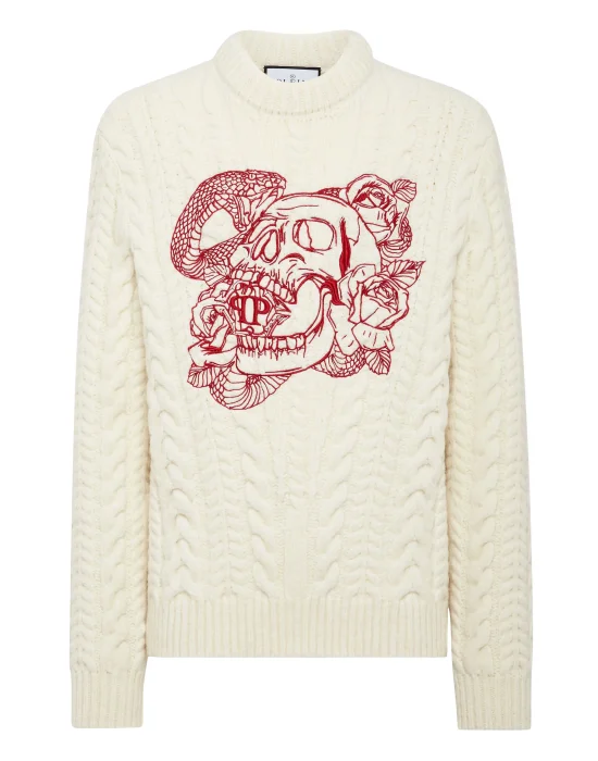 Wool Sweater Skull